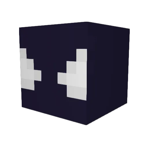 PZz007 Minecraft avatar head, 3D render