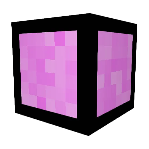 P_CH152 Minecraft avatar head, 3D render