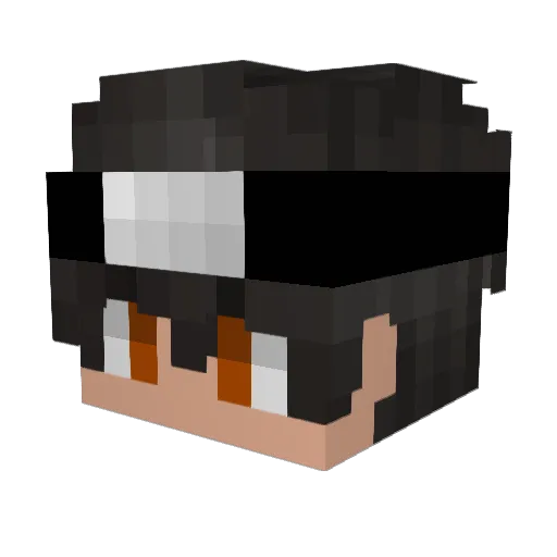 P_Lies Minecraft avatar head, 3D render