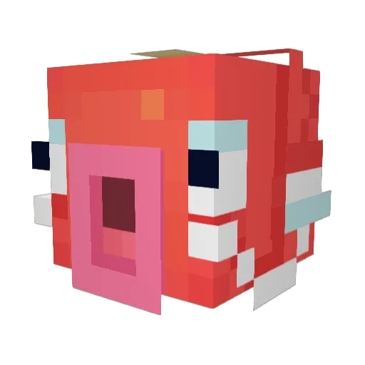 P_Shaan Minecraft avatar head, 3D render