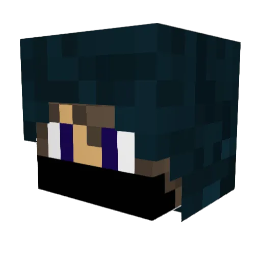 P__Swizzle__ Minecraft avatar head, 3D render