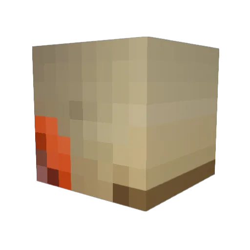 PaGoGo_3 Minecraft avatar head, 3D render