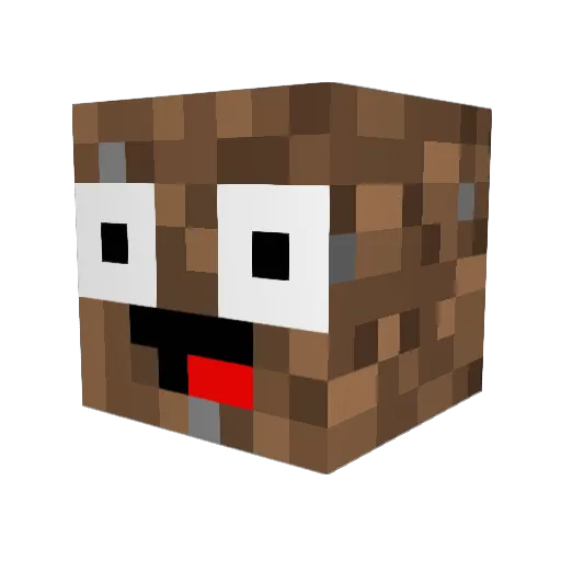 PaVe_ Minecraft avatar head, 3D render