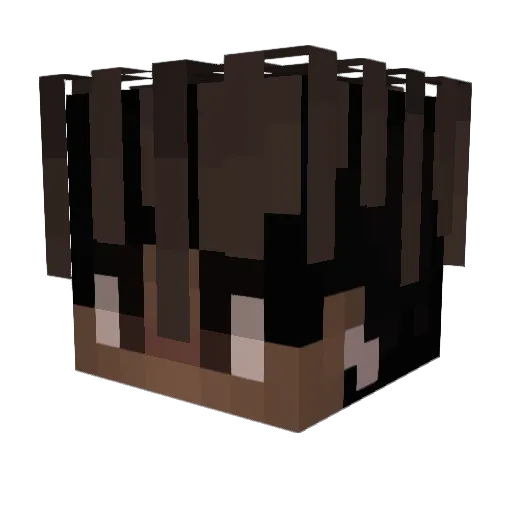 PaapiChuulo Minecraft avatar head, 3D render