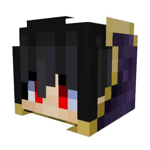PabSuG Minecraft avatar head, 3D render
