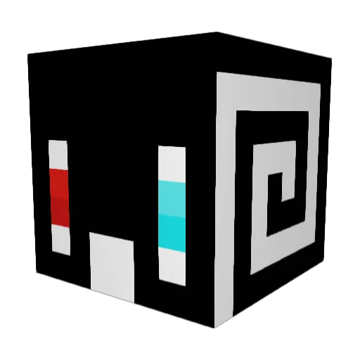 PablXD Minecraft avatar head, 3D render