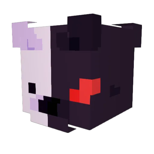 Pabliusx Minecraft avatar head, 3D render