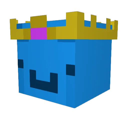 Pablo039 Minecraft avatar head, 3D render