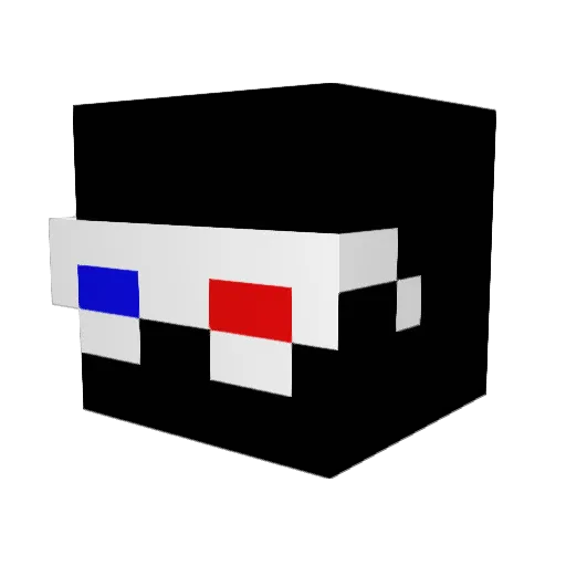 PabloC910 Minecraft avatar head, 3D render