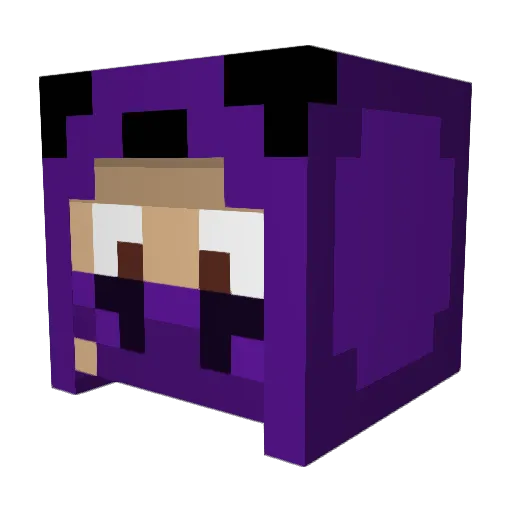 PabloCapi Minecraft avatar head, 3D render