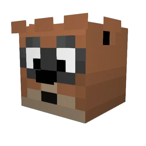 PabloG_54 Minecraft avatar head, 3D render