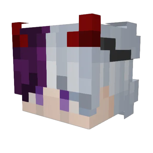 PabloHatKekse Minecraft avatar head, 3D render