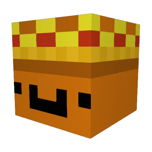 PabloRB500 Minecraft avatar head, 3D render