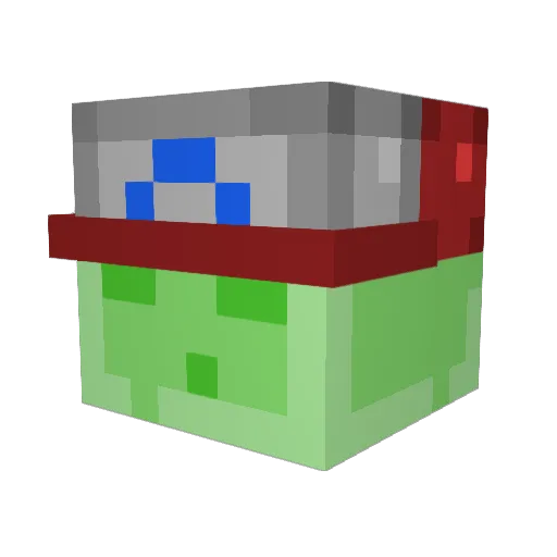 PabloSnickers Minecraft avatar head, 3D render