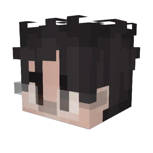 Pablo_St Minecraft avatar head, 3D render
