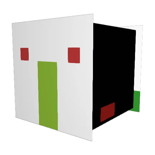 Pablo_ibo Minecraft avatar head, 3D render
