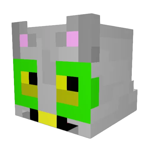 PablokDobryy221 Minecraft avatar head, 3D render