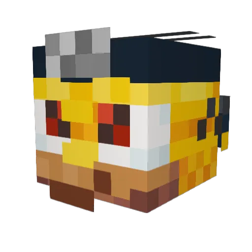 Pablol77 Minecraft avatar head, 3D render