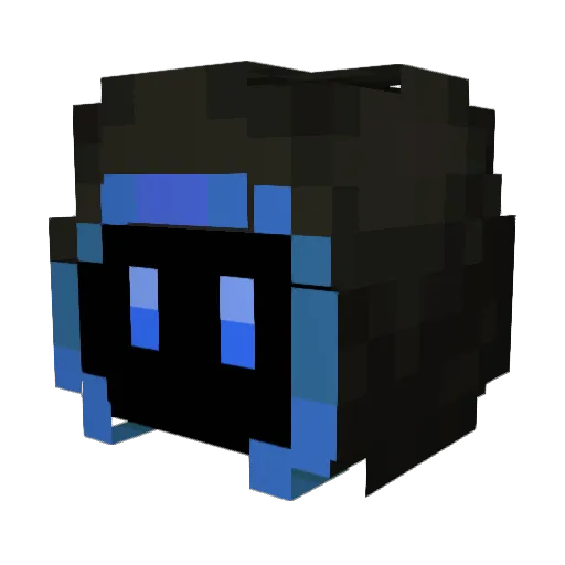 Pabloleo Minecraft avatar head, 3D render