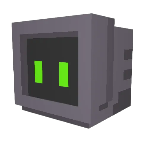 Pabloque Minecraft avatar head, 3D render