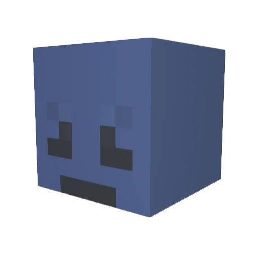 Pabloxx1 Minecraft avatar head, 3D render