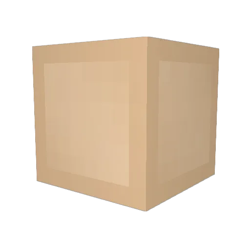 Paburtle Minecraft avatar head, 3D render