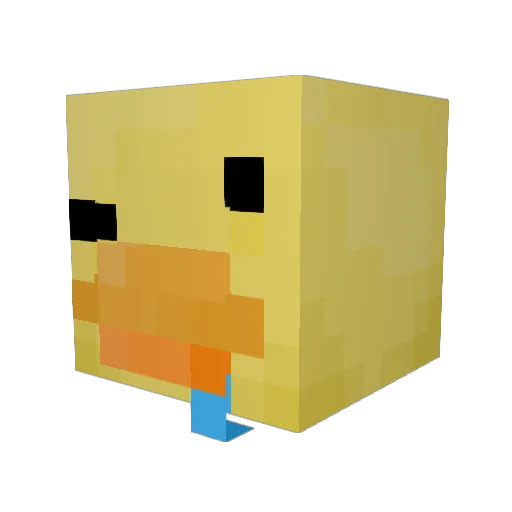 Pachau88 Minecraft avatar head, 3D render