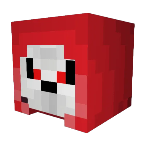 Pachello Minecraft avatar head, 3D render