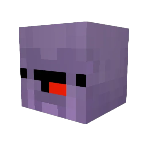 PackOfAllPrades Minecraft avatar head, 3D render
