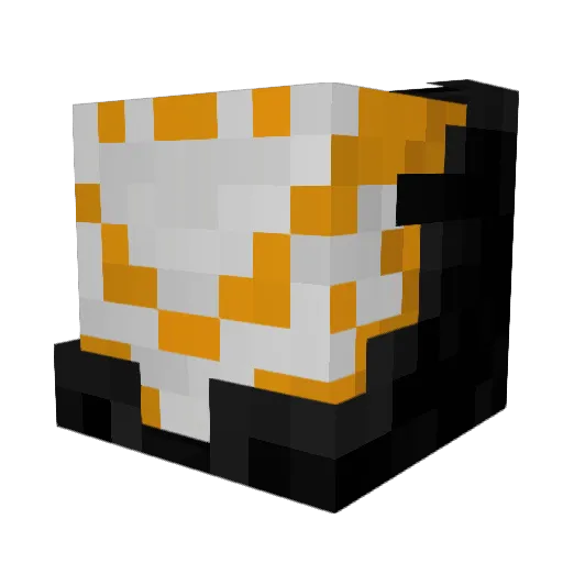 Packetloss117 Minecraft avatar head, 3D render