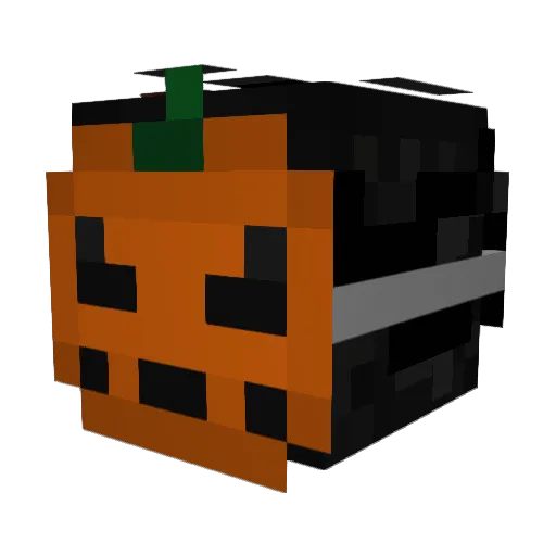 PacoRabatz Minecraft avatar head, 3D render