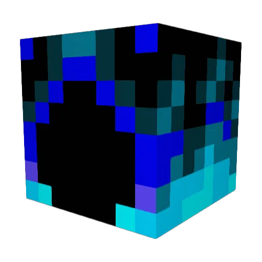PacoTeck Minecraft avatar head, 3D render