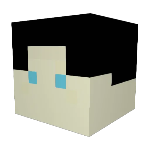 Paco_032 Minecraft avatar head, 3D render