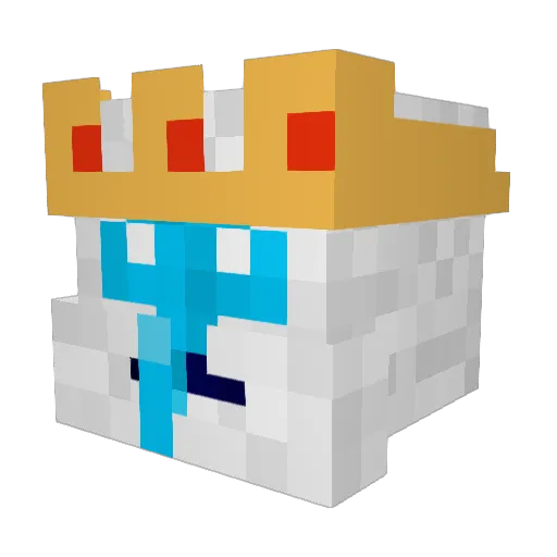 Padaxes43 Minecraft avatar head, 3D render