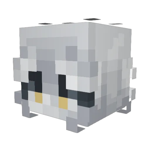 PaddingtonLilly Minecraft avatar head, 3D render