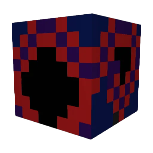 Paddiy Minecraft avatar head, 3D render