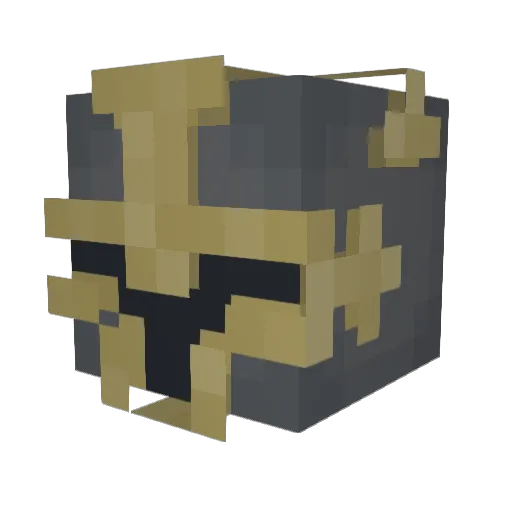 PaddyCotter Minecraft avatar head, 3D render