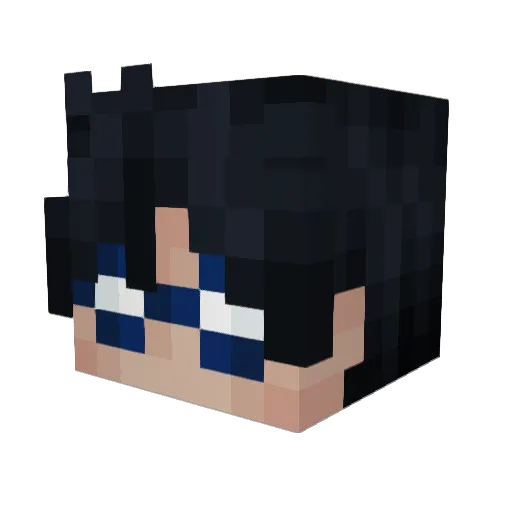 PaddyHatesMC Minecraft avatar head, 3D render