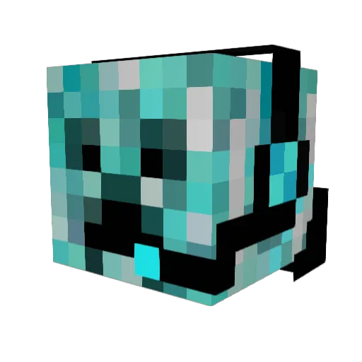 Paddy_05 Minecraft avatar head, 3D render