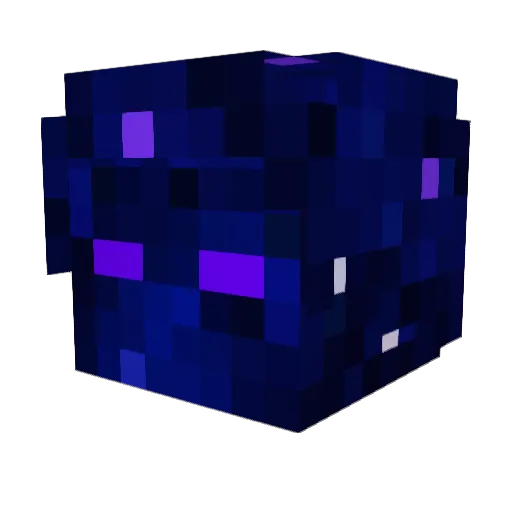 PadnaPayday Minecraft avatar head, 3D render