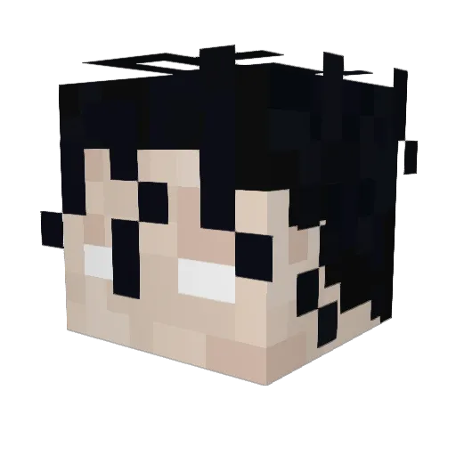 PadreV1rus Minecraft avatar head, 3D render