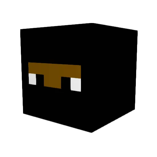 PadronZok Minecraft avatar head, 3D render