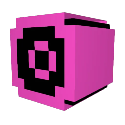 Padropark Minecraft avatar head, 3D render