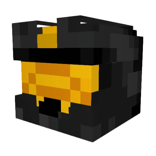 Paedra Minecraft avatar head, 3D render