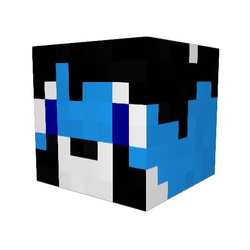 PaganFC Minecraft avatar head, 3D render