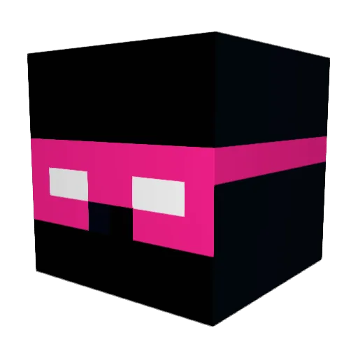 PageNotFound07 Minecraft avatar head, 3D render