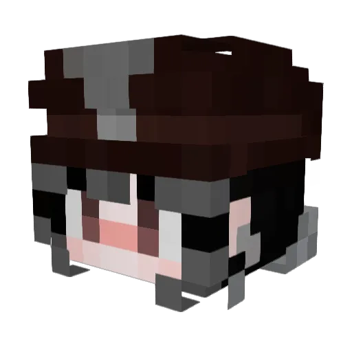 Paha_Joy Minecraft avatar head, 3D render