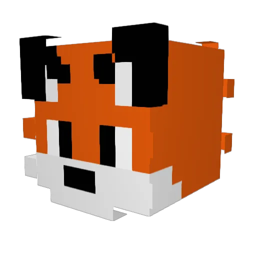 Paige_Shadowstar Minecraft avatar head, 3D render