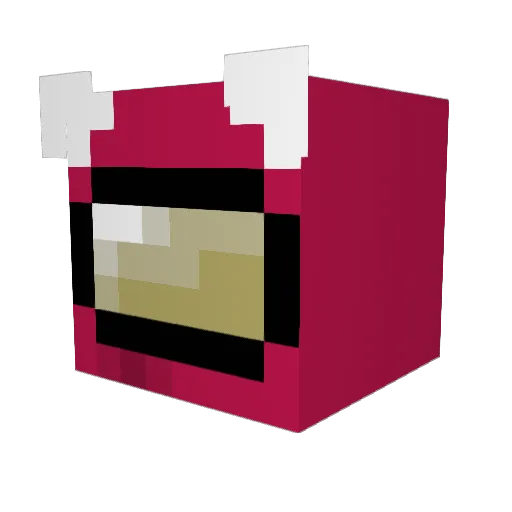 PaigeeBug22 Minecraft avatar head, 3D render