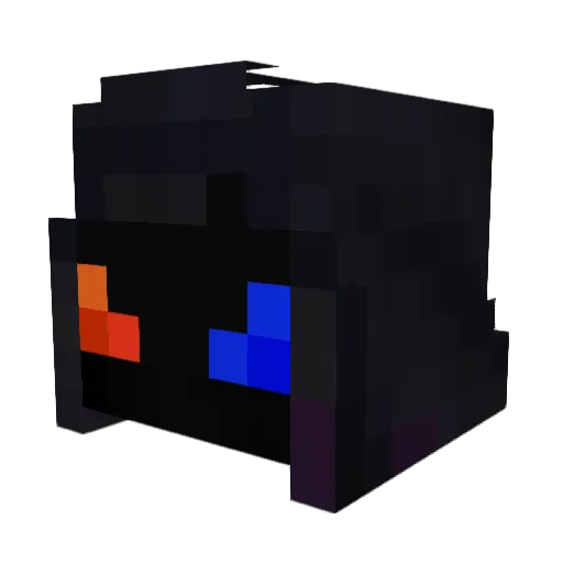 Pain1199 Minecraft avatar head, 3D render